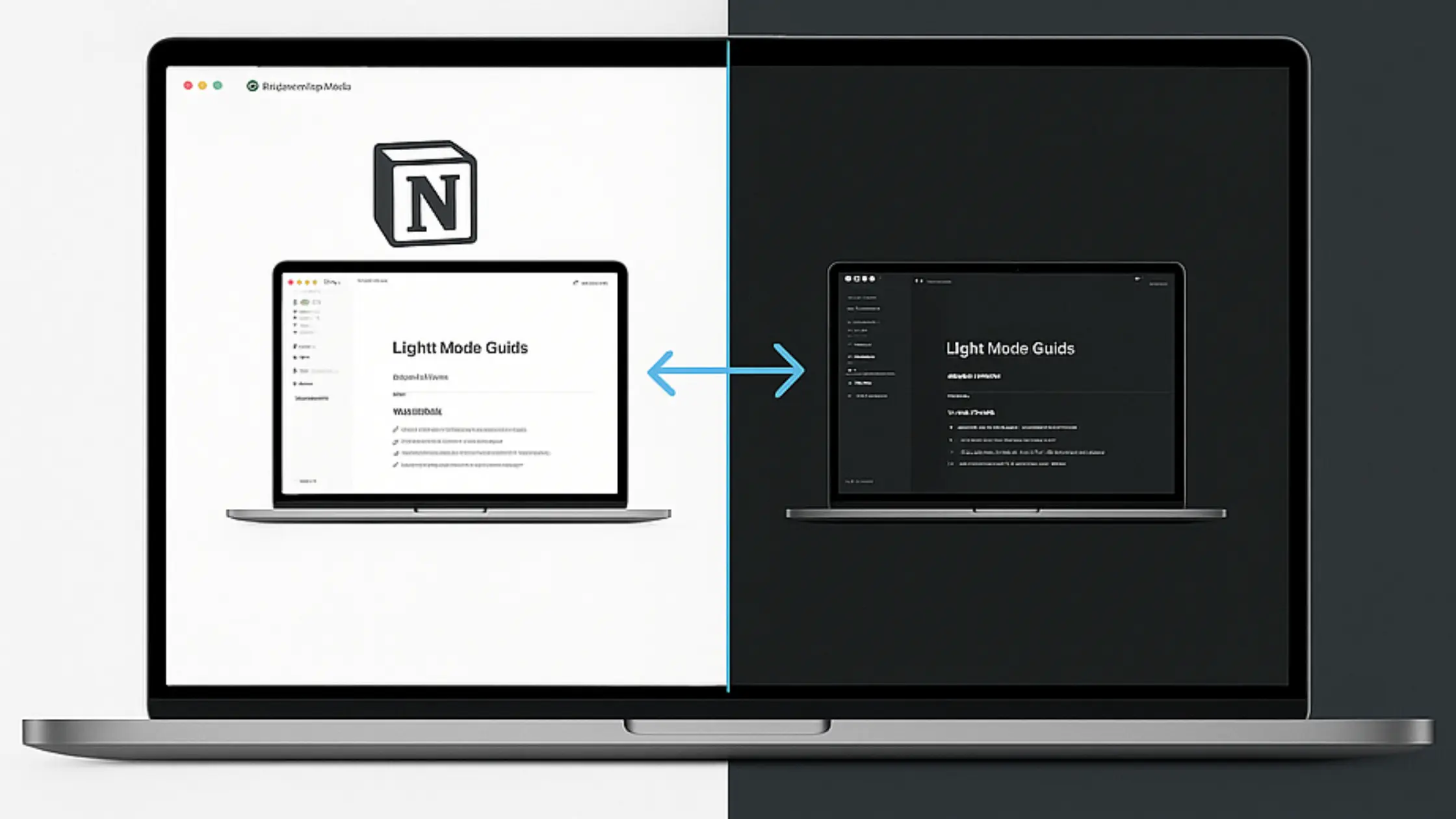 Notion Light mode & Notion Dark Mode Guide